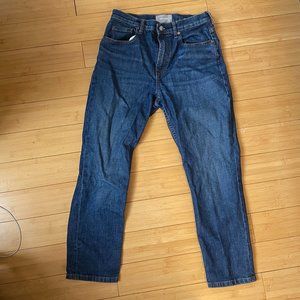 Everlane high waisted straight jeans S 28